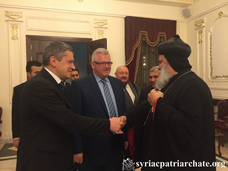Visit of a Delegation from Belarus to the Syriac Orthodox Patriarchate