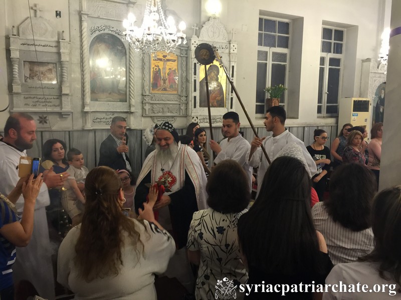 Celebration of the Resurrection – Evening Qurobo – Damascus