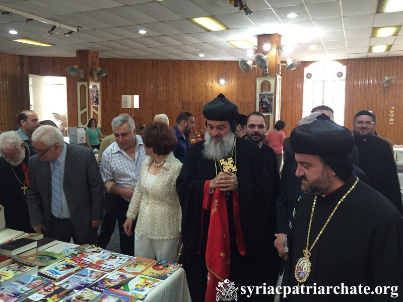 Patriarch Mor Ignatius Aphrem II visits St. Georges Church in Zaydal