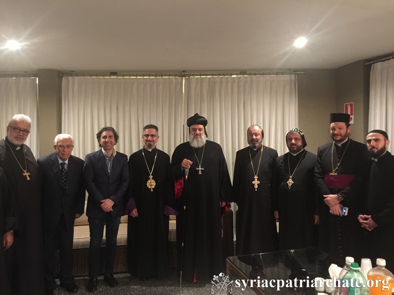 Patriarch Ignatius Aphrem II Meets Armenian Orthodox Bishop of Brazil