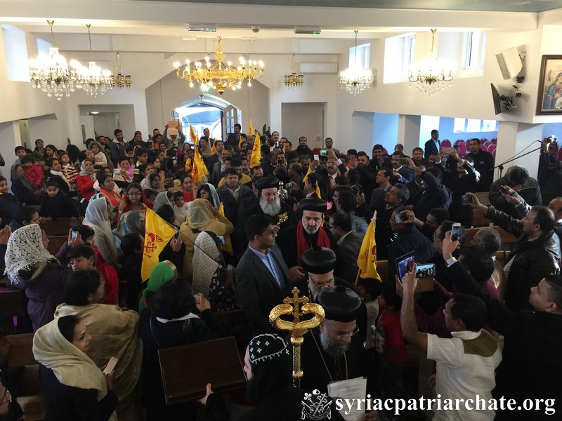 Patriarch Ignatius Aphrem II Meets Malayalee Faithful in London