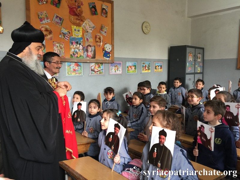 Visit to Bani Taghleb 1 Primary School – Aleppo | Syrian Orthodox ...