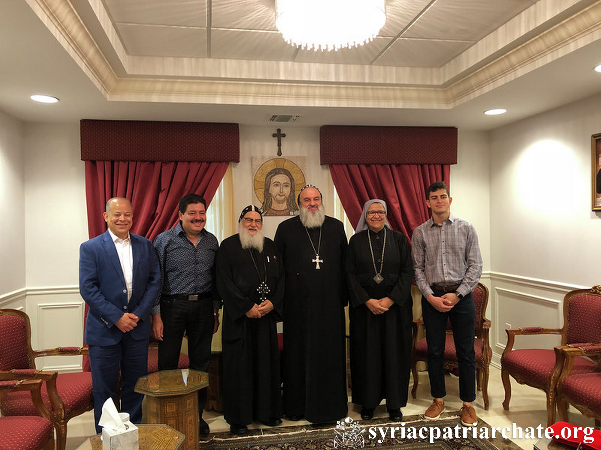 Meeting with His Eminence Anba Moussa and a Delegation from the Coptic ...