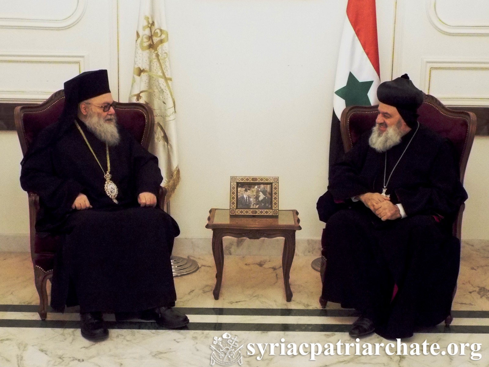 Meeting with His Beatitude Patriarch John X Syrian Orthodox