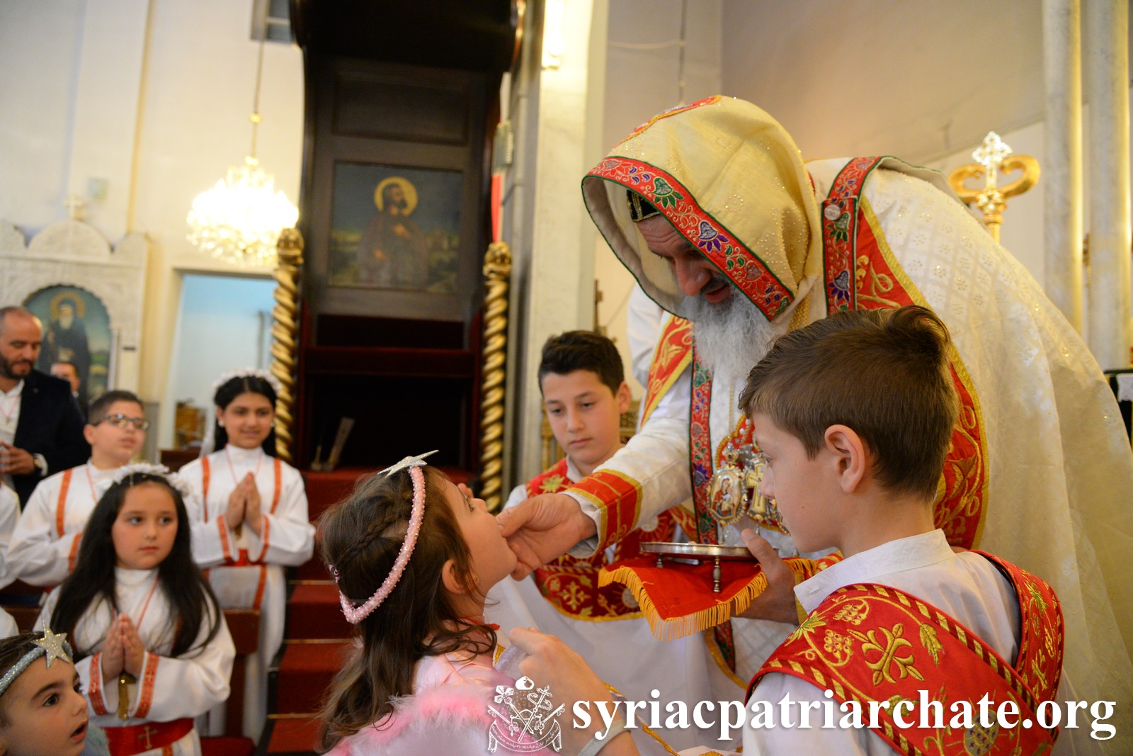 DSC_0235 Image: Children and all who were present partook of the Holy Mysteries