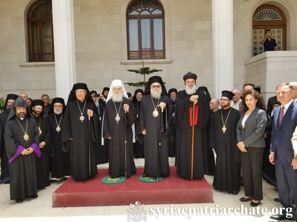 Reception of His Holiness Patriarch Irinej – Mariamite Cathedral ...