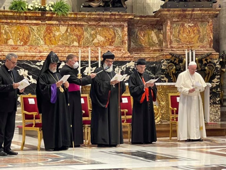 Ecumenical Prayer for Lebanon – Vatican | Syrian Orthodox Patriarchate